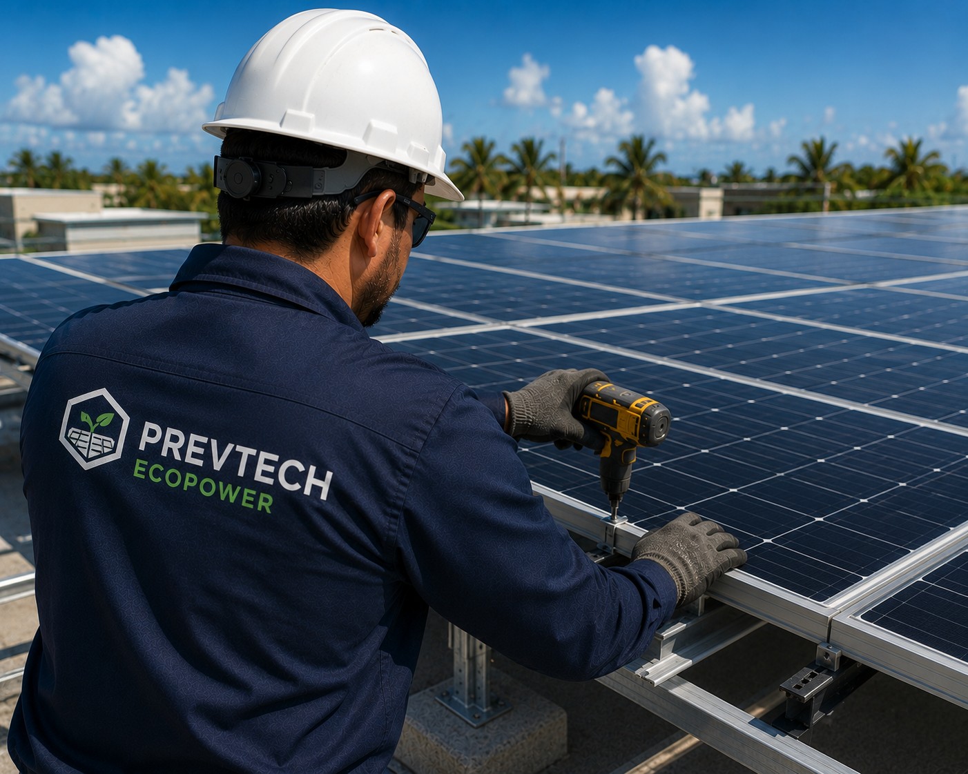 Commercial solar energy system